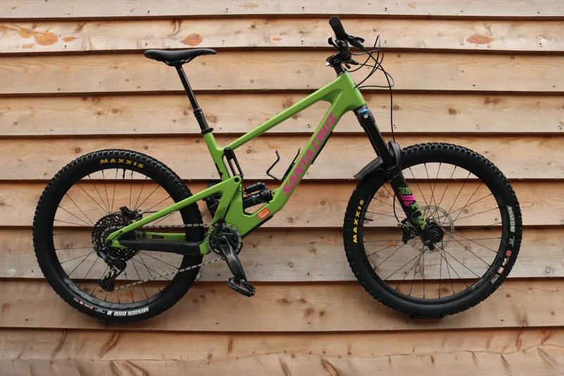 Current Demo Bike Santa Cruz Nomad 5 C S Model Large Green